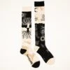 As Above So Below Unisex Knee High Socks 2 As Above So Below Unisex Knee High Socks -Trendy Socks Store the sock shack maine knee high socks as above so below trees black white foot clothes flat right