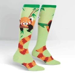 Tales Of The Red Panda Knee Highs