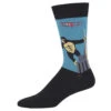"King Kong" Men's Crew Socks 1 "King Kong" Men's Crew Socks -Trendy Socks Store the sock shack mens crew king kong airplane empire state MNC1847 Blue 01