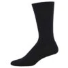 Bamboo (Solid Black) Men's Socks -Trendy Socks Store the sock shack mens crew socks bamboo solid black MBC1 Black 01 ae10678b b42b 446d 9912 cf08553e575b