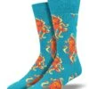 Socktopus, Octopus (Teal) Men's Crew Socks 1 Socktopus, Octopus (Teal) Men's Crew Socks -Trendy Socks Store the sock shack mens socktopus socks octopus socks for men socksmith