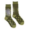 Medusa Unisex Crew Socks -Trendy Socks Store the sock shack mens womens unisex crew socks medusa footclothes hagborn green
