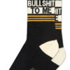 Sounds Like Bulls**t To Me Unisex Crew Socks -Trendy Socks Store the sock shack unisex crew socks gumball poodle sounds like bull shit to me