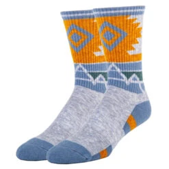 Wool Blue Jay Unisex Crew Socks