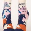 Where My Girls At? Ankle Socks 2 Where My Girls At? Ankle Socks -Trendy Socks Store the sock shack womens ankle anklet socks blue q where my girls at horse ponies front