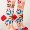 Aunts Are The Sh*t Women's Crew Socks 2 Aunts Are The Sh*t Women's Crew Socks -Trendy Socks Store the sock shack womens crew socks blue q aunts are sbest shit side