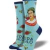 Viva La Frida (Blue) Women’s Crew Socks